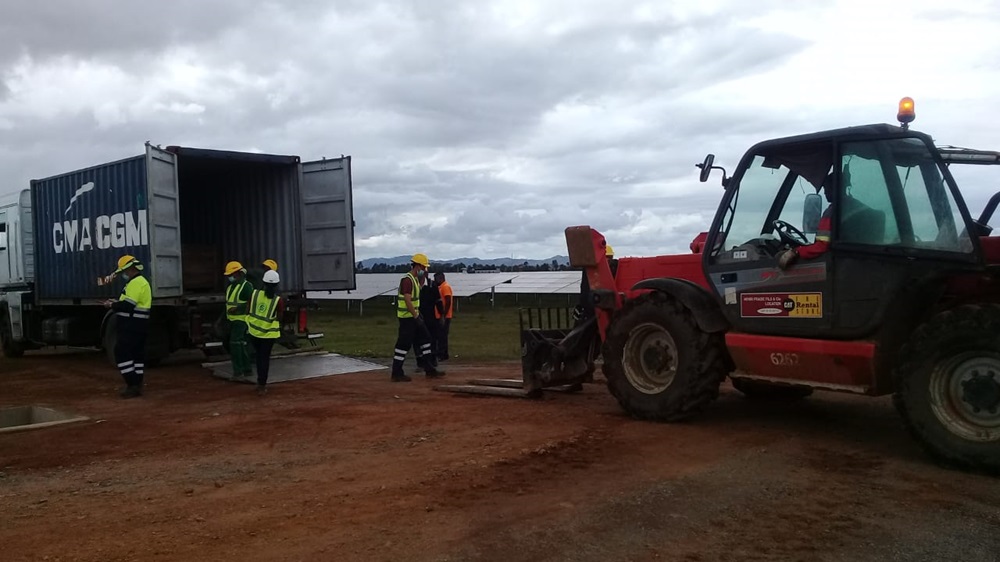 Offloading Project Material